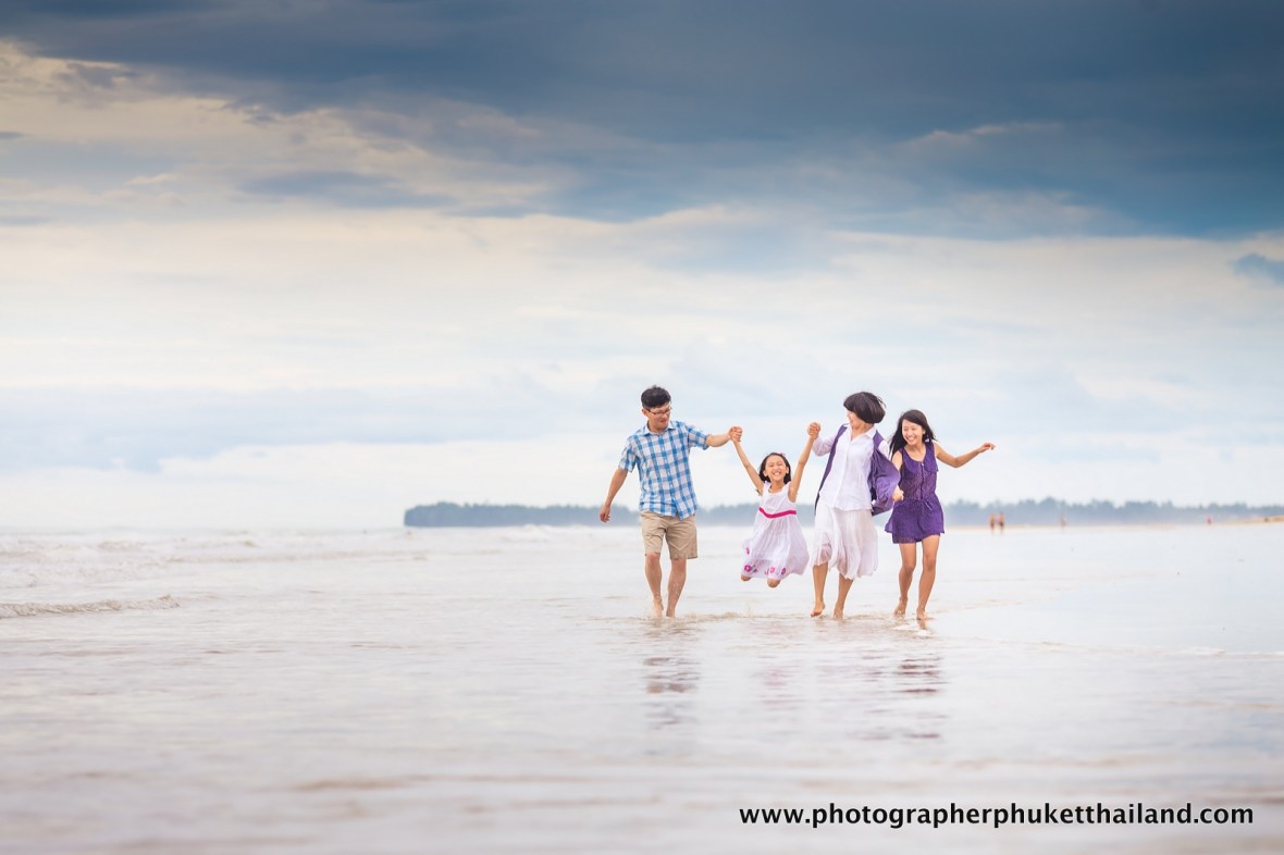 family photography at khao lak , phang nga , thailand