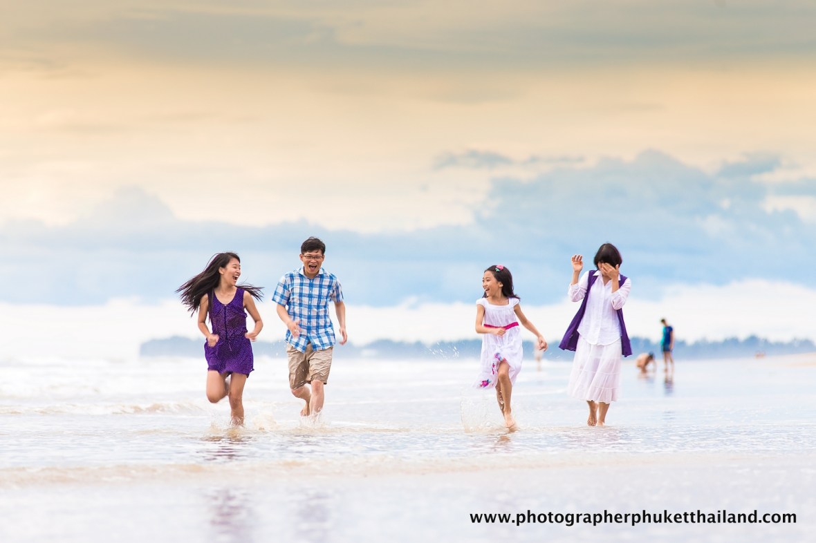 family photography at khao lak , phang nga , thailand