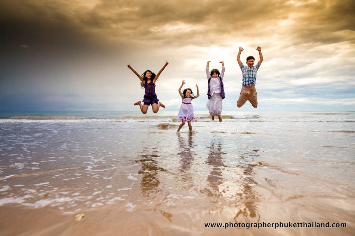 family photography at khao lak , phang nga , thailand
