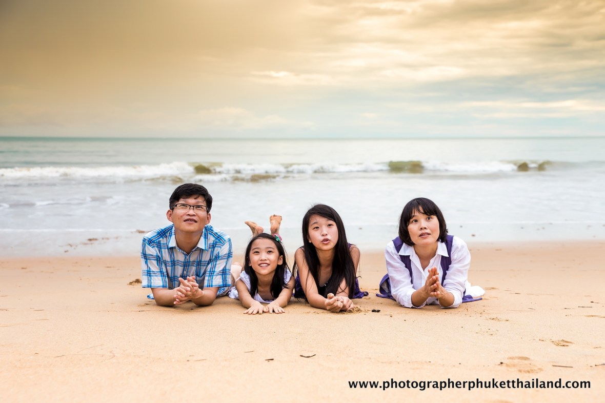 family photography at khao lak , phang nga , thailand