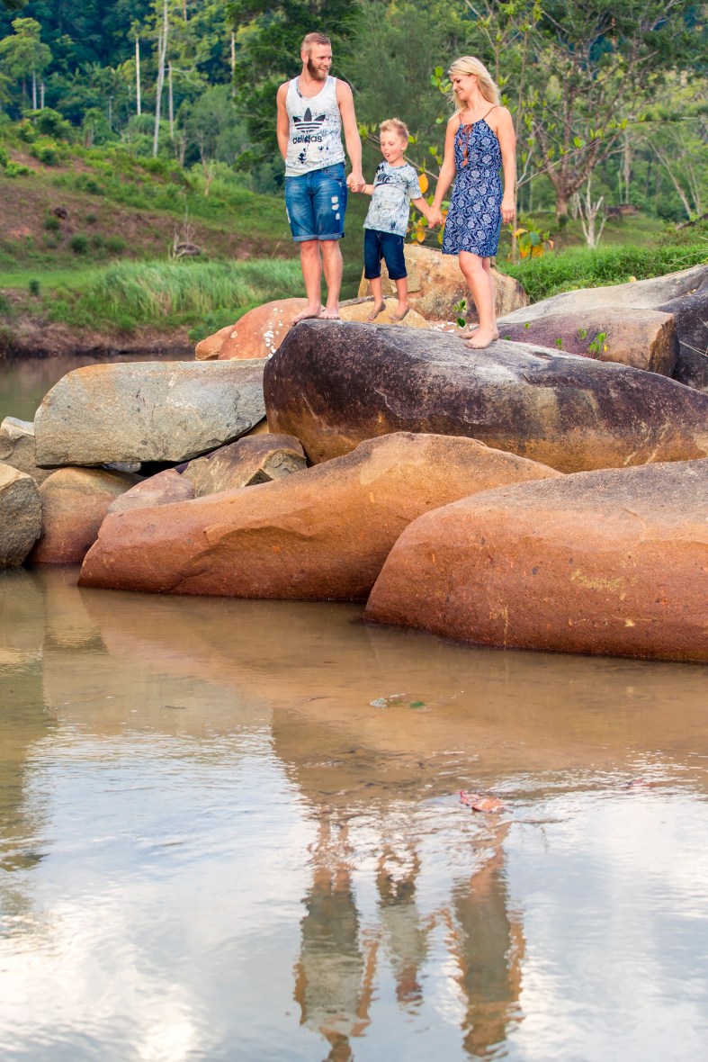 family photoshoot at khaolak phangnga thailand