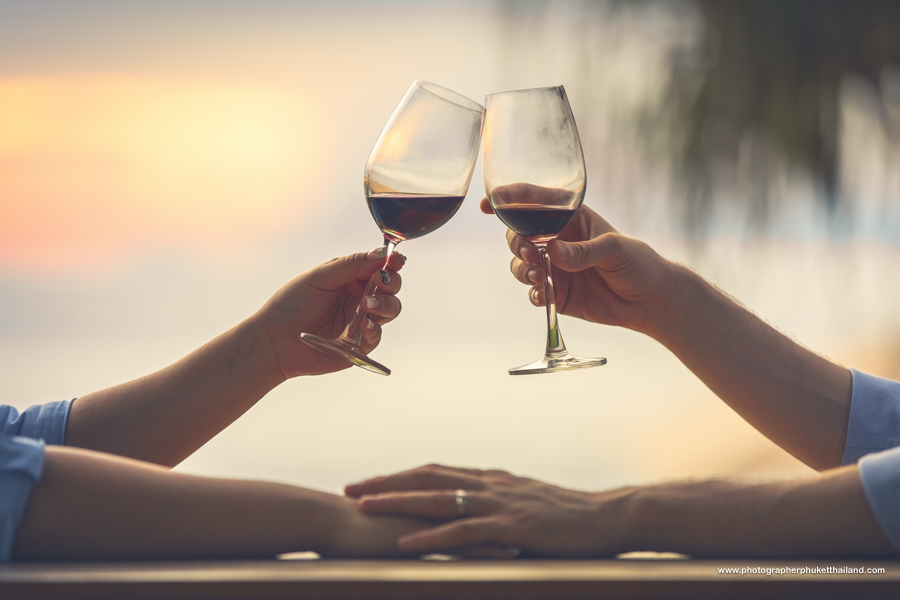 engagement photoshoot at Natai beach Phang-Nga
