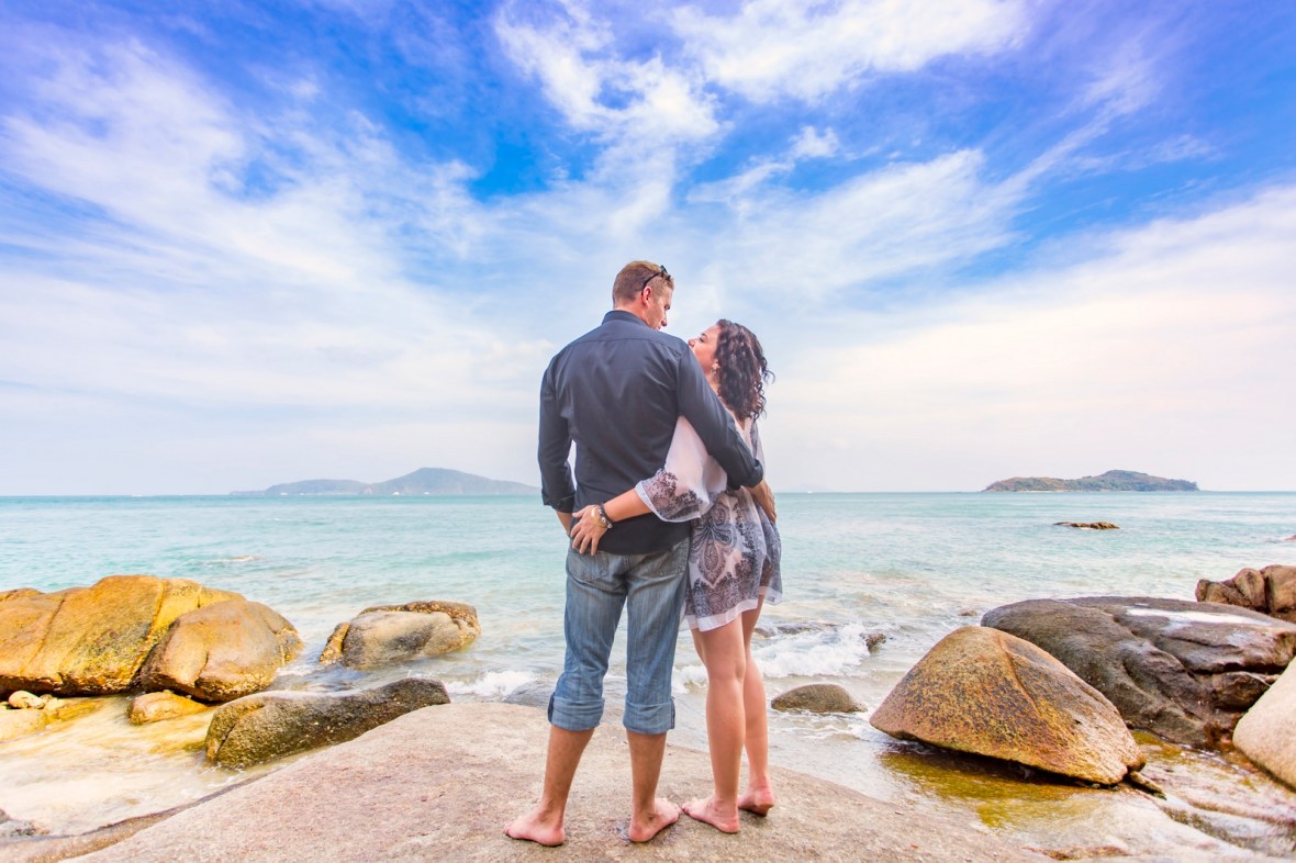 Honeymoon Couple photoshoot at phuket thailand