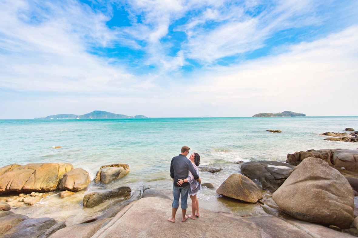 Honeymoon Couple photoshoot at phuket thailand