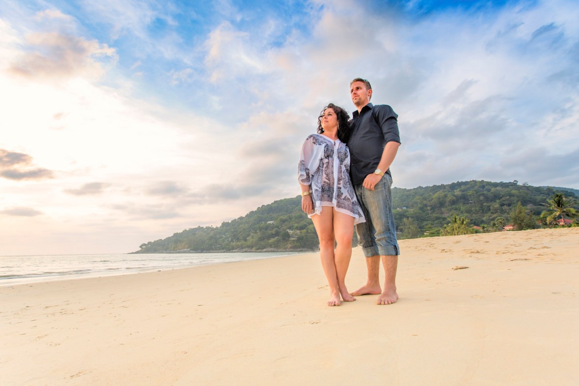 Honeymoon Couple photoshoot at phuket thailand