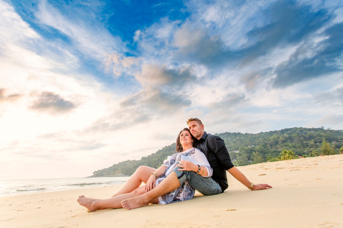 Honeymoon Couple photoshoot at phuket thailand