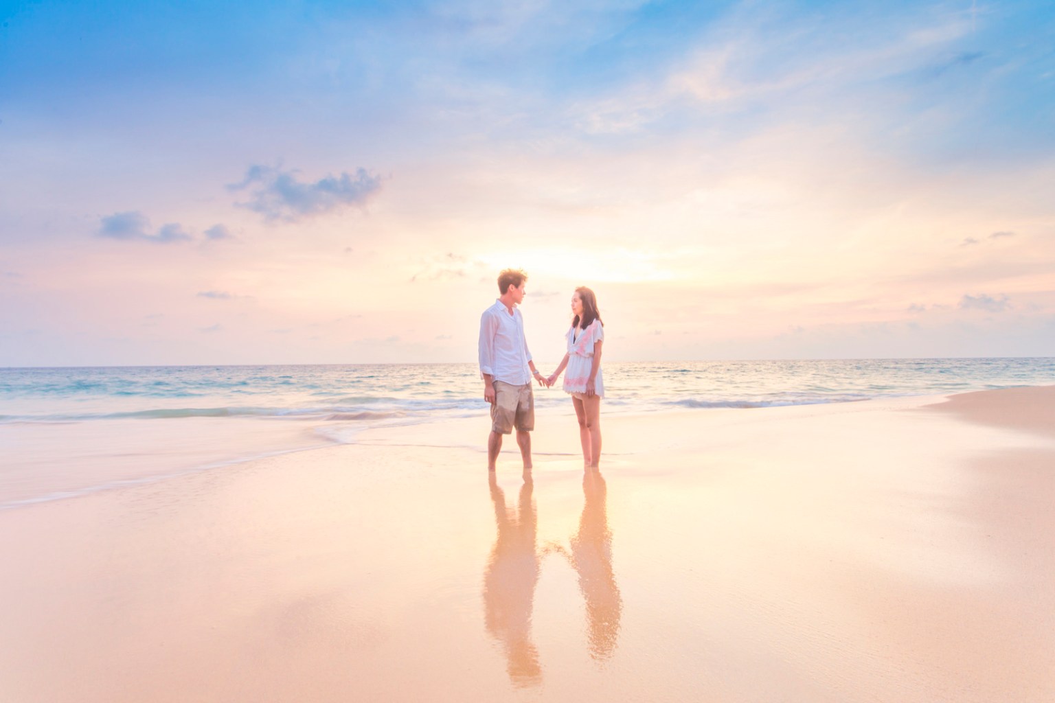 engagement photoshoot at naithon beach phuket
