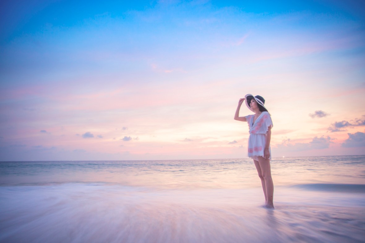 engagement photoshoot at naithon beach phuket