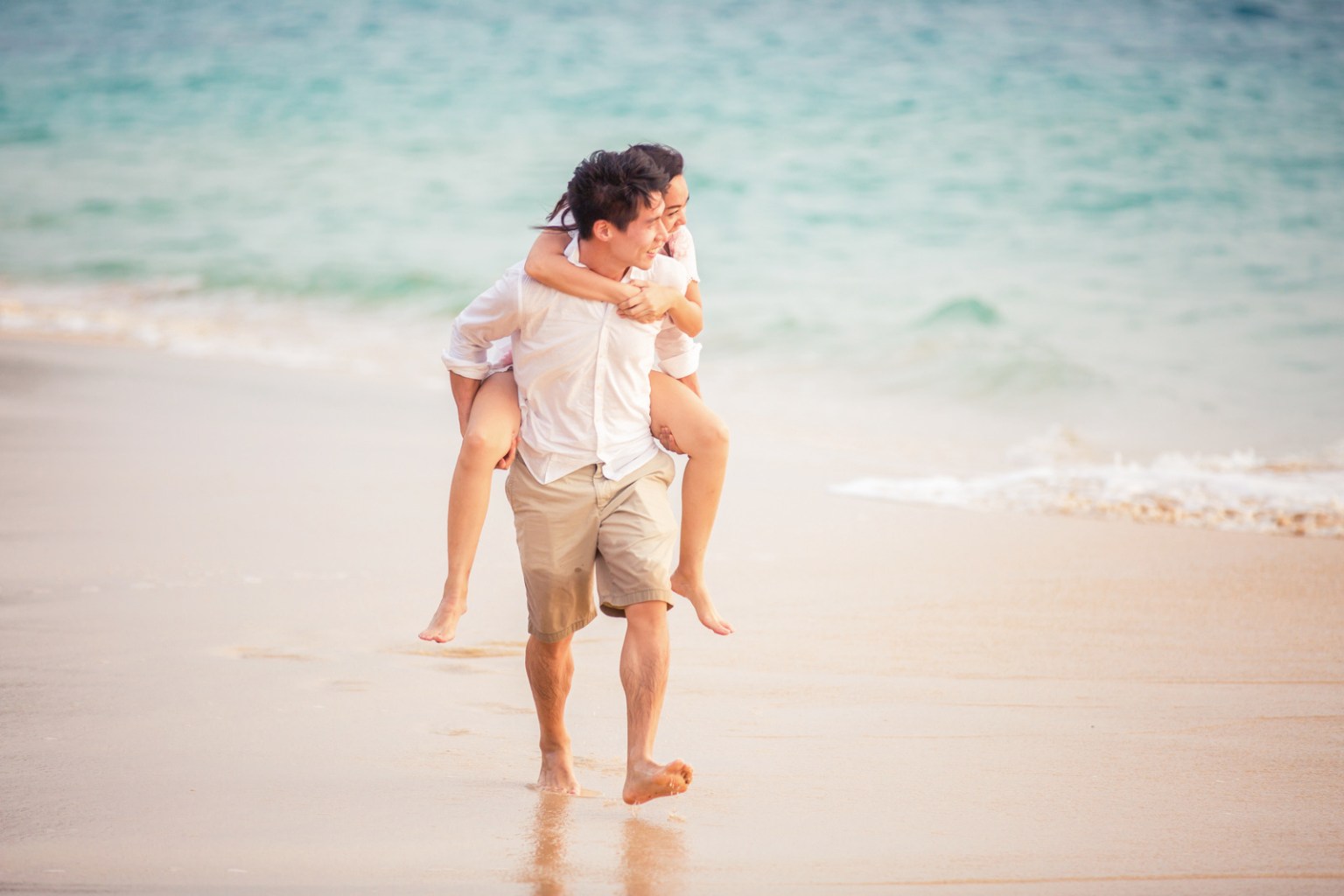engagement photoshoot at naithon beach phuket