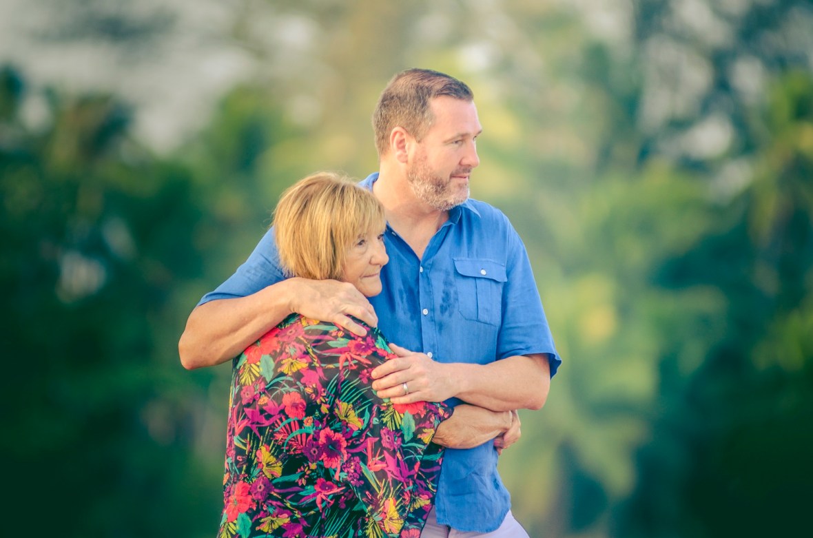 family photography at Sava natai beach phangnga thailand