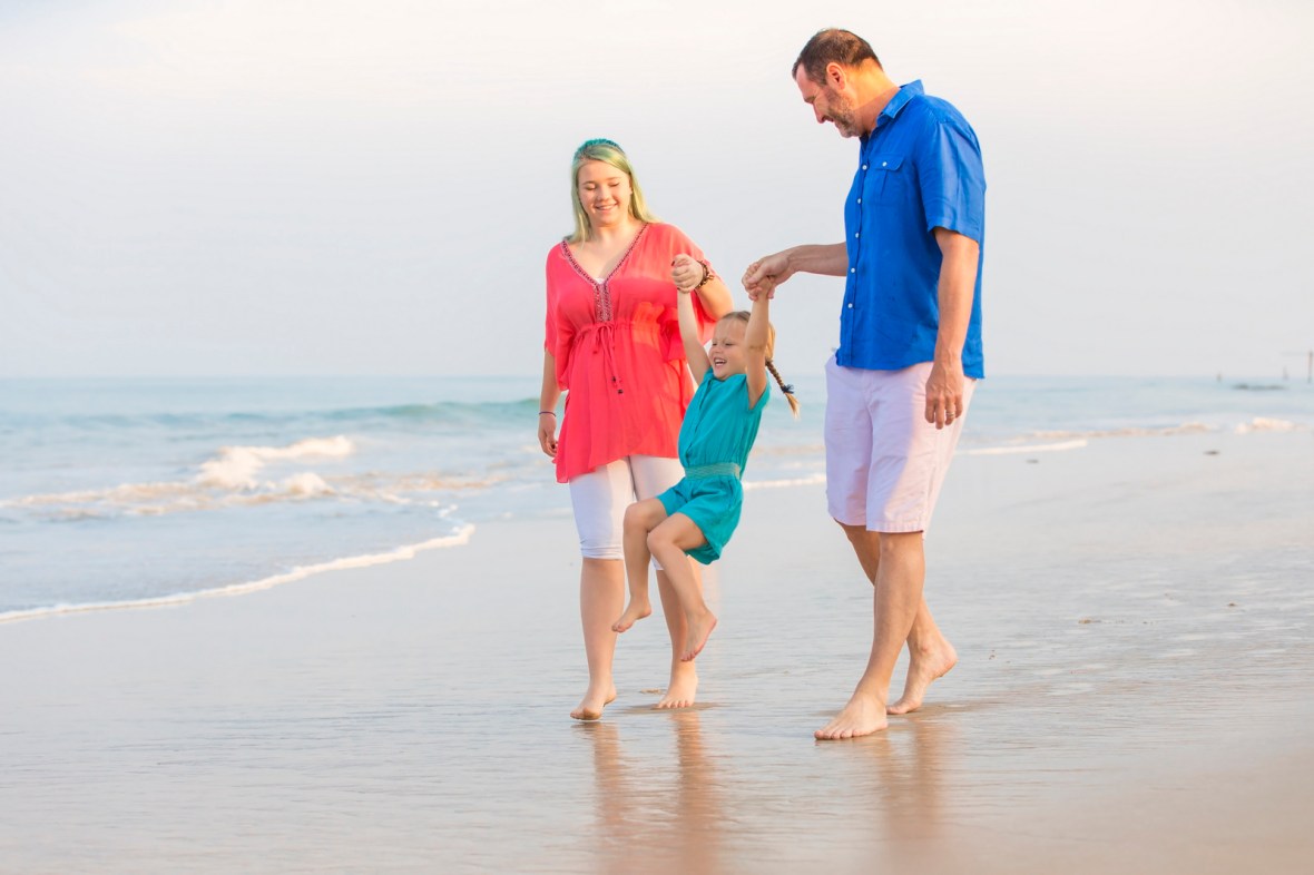 family photography at Sava natai beach phangnga thailand