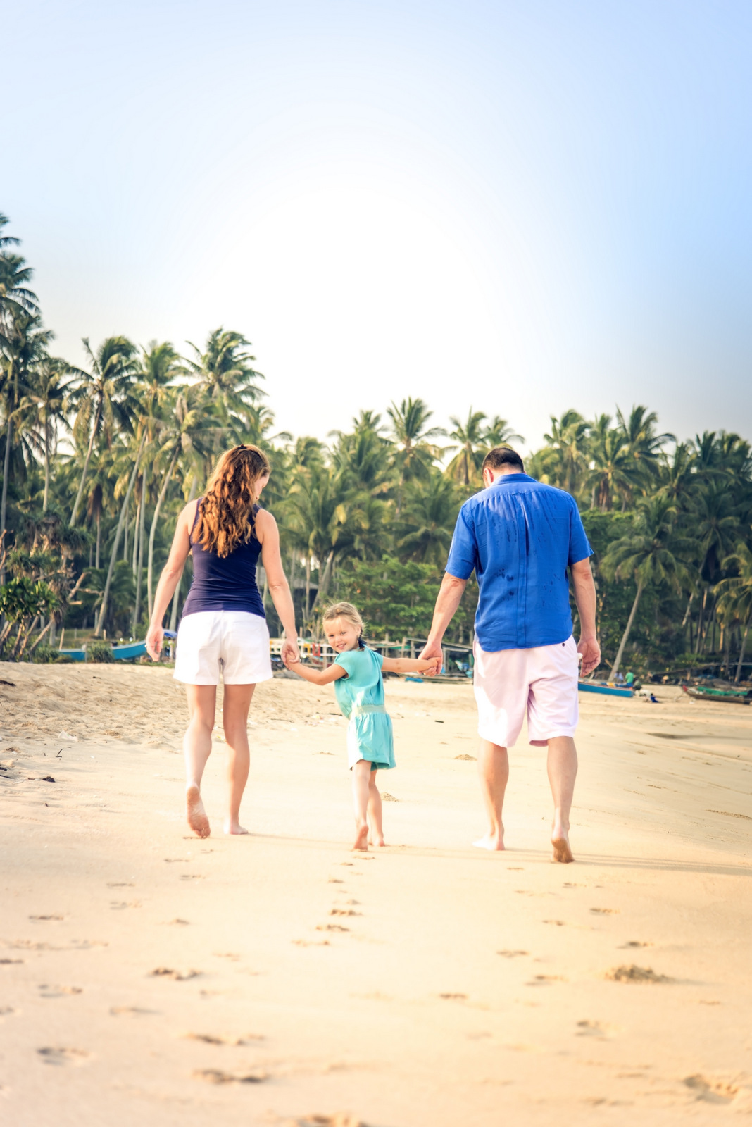 family photography at Sava natai beach phangnga thailand