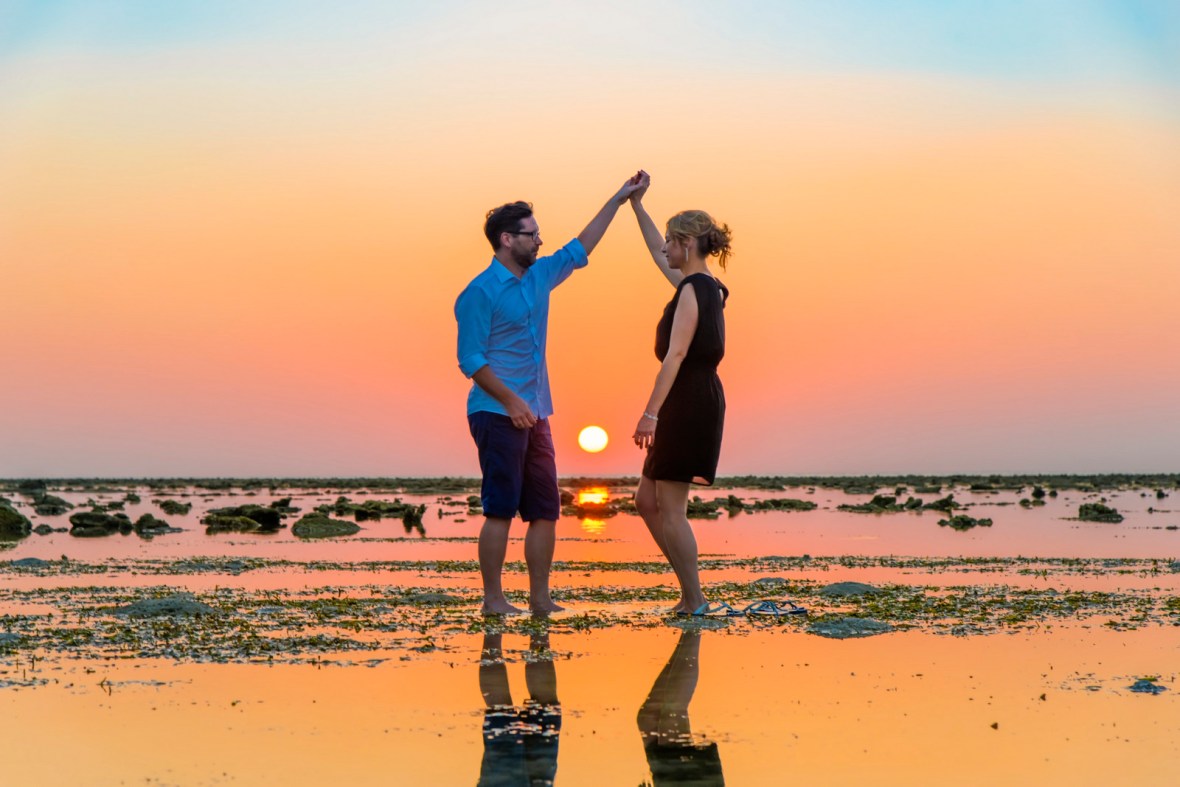 Honeymoon couple photoshoot at koh pling Nai yang beach Phuket