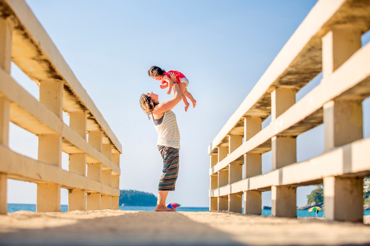 phuket family photo session at kata noi beach phuket thailand
