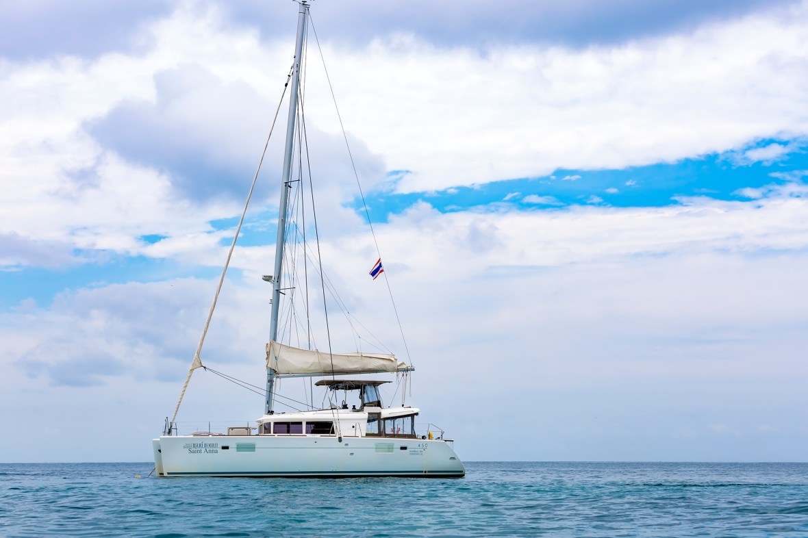 luxury party photoshoot at Racha island phuket