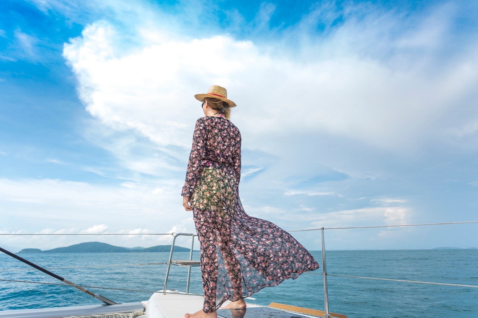 luxury party photoshoot at Racha island phuket