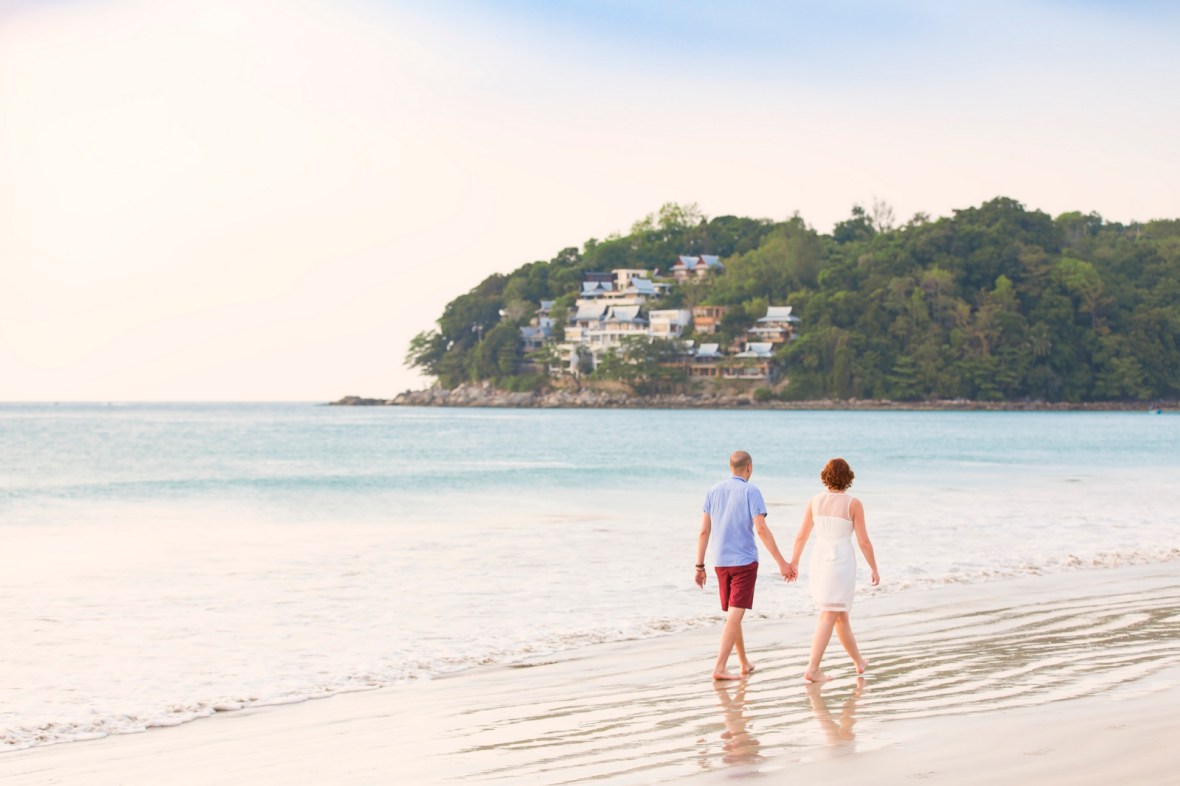 HONEYMOON PHOTO SESSION AT KAMALA BEACH PHUKET THAILAND