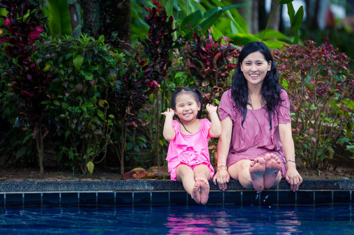 family photo shooting at khao lak phang nga thailand
