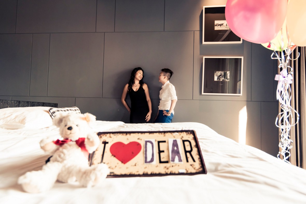 Honeymoon at foto hotel kata beach phuket thailand