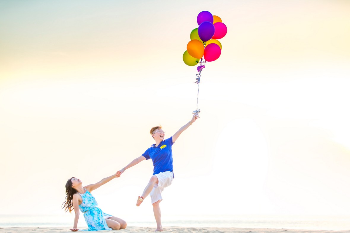 Honeymoon at foto hotel kata beach phuket thailand