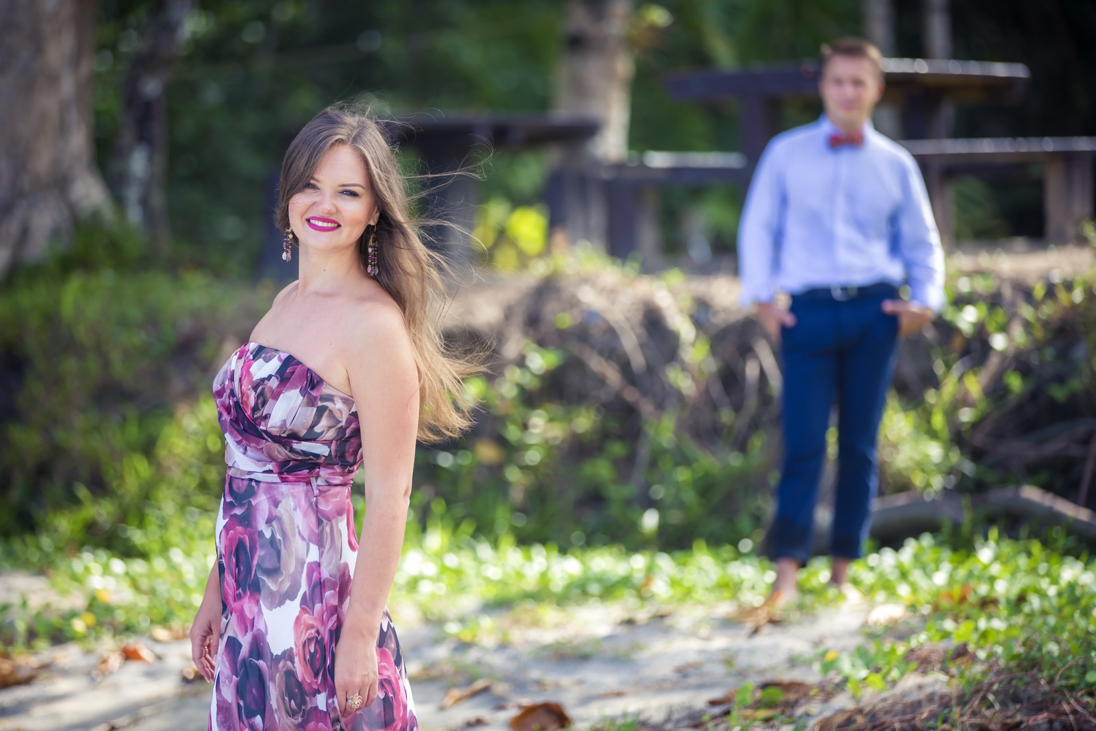 post wedding photo shooting at khao lak
