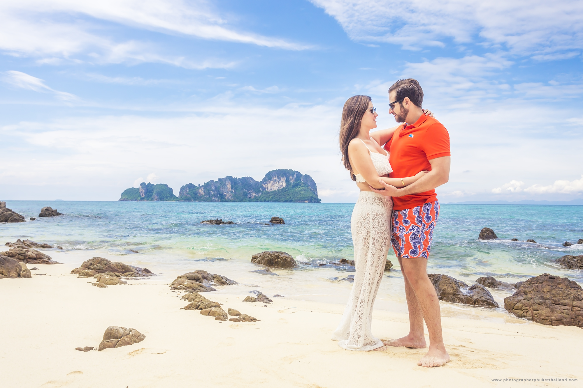 HONEYMOON PHOTOSHOOT AT Bamboo island PHIPHI KRABI Thailand