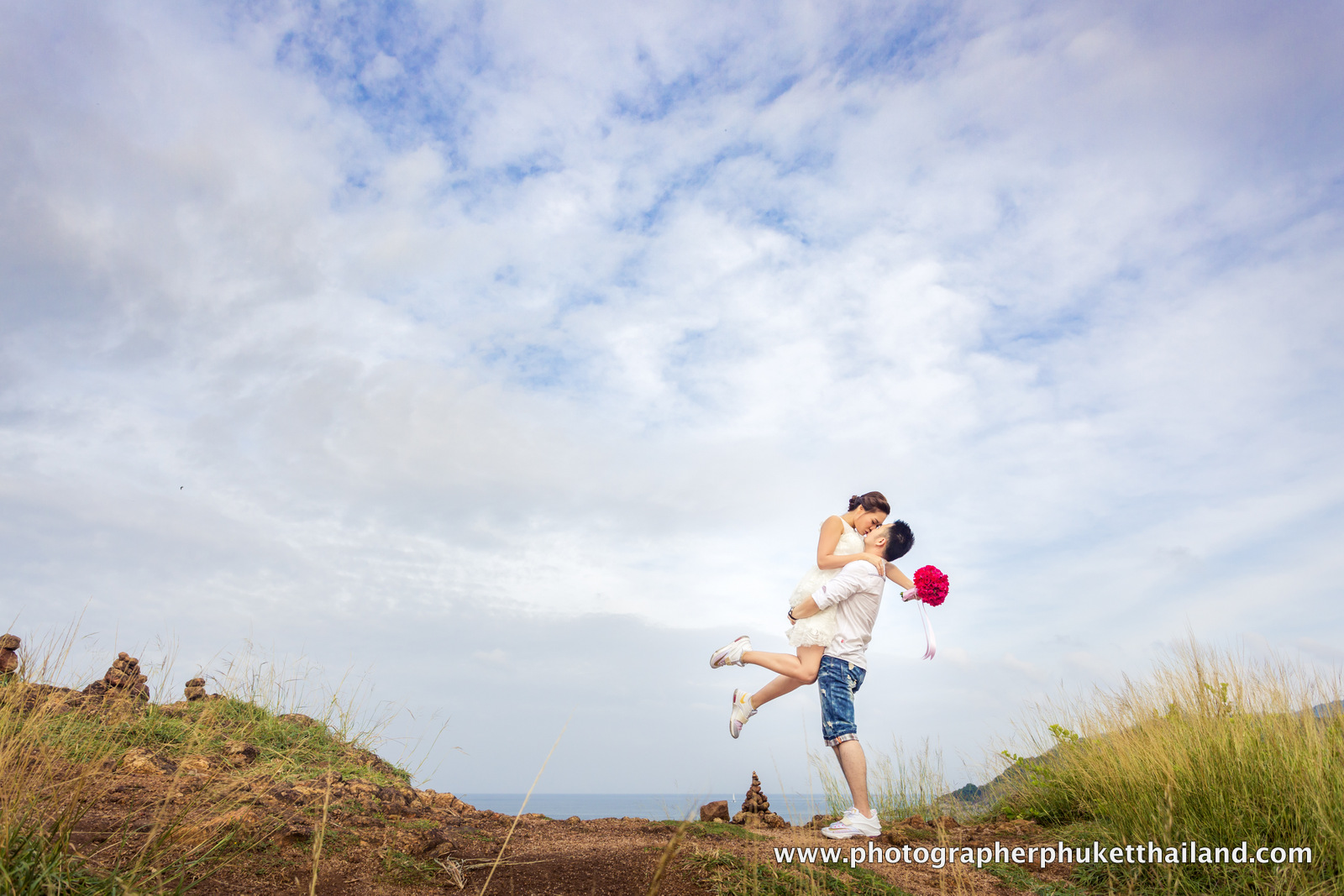 pre wedding photoshoot at promthep cape phuket thailand