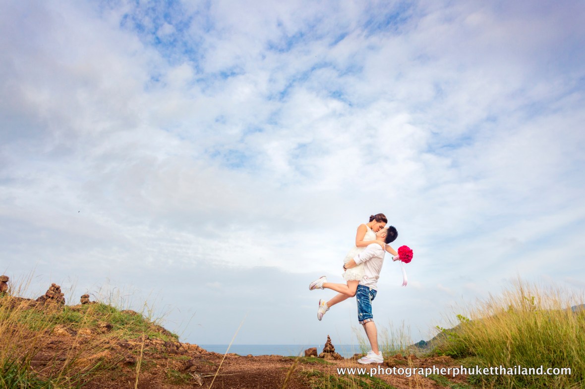 pre wedding photoshoot at promthep cape phuket thailand