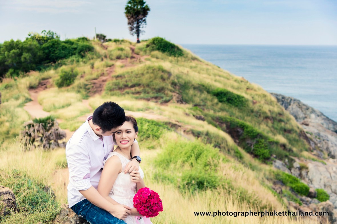 pre wedding photoshoot at promthep cape phuket thailand