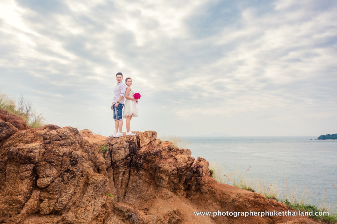 pre wedding photoshoot at promthep cape phuket thailand