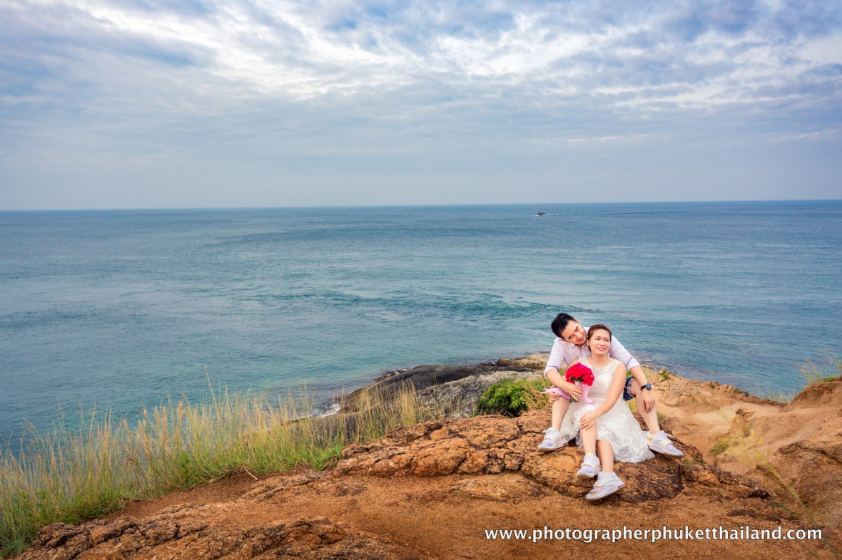 pre wedding photoshoot at promthep cape phuket thailand