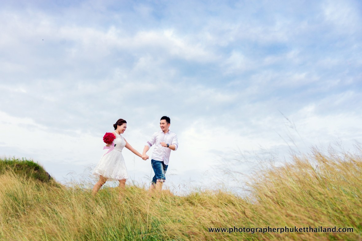pre wedding photoshoot at promthep cape phuket thailand