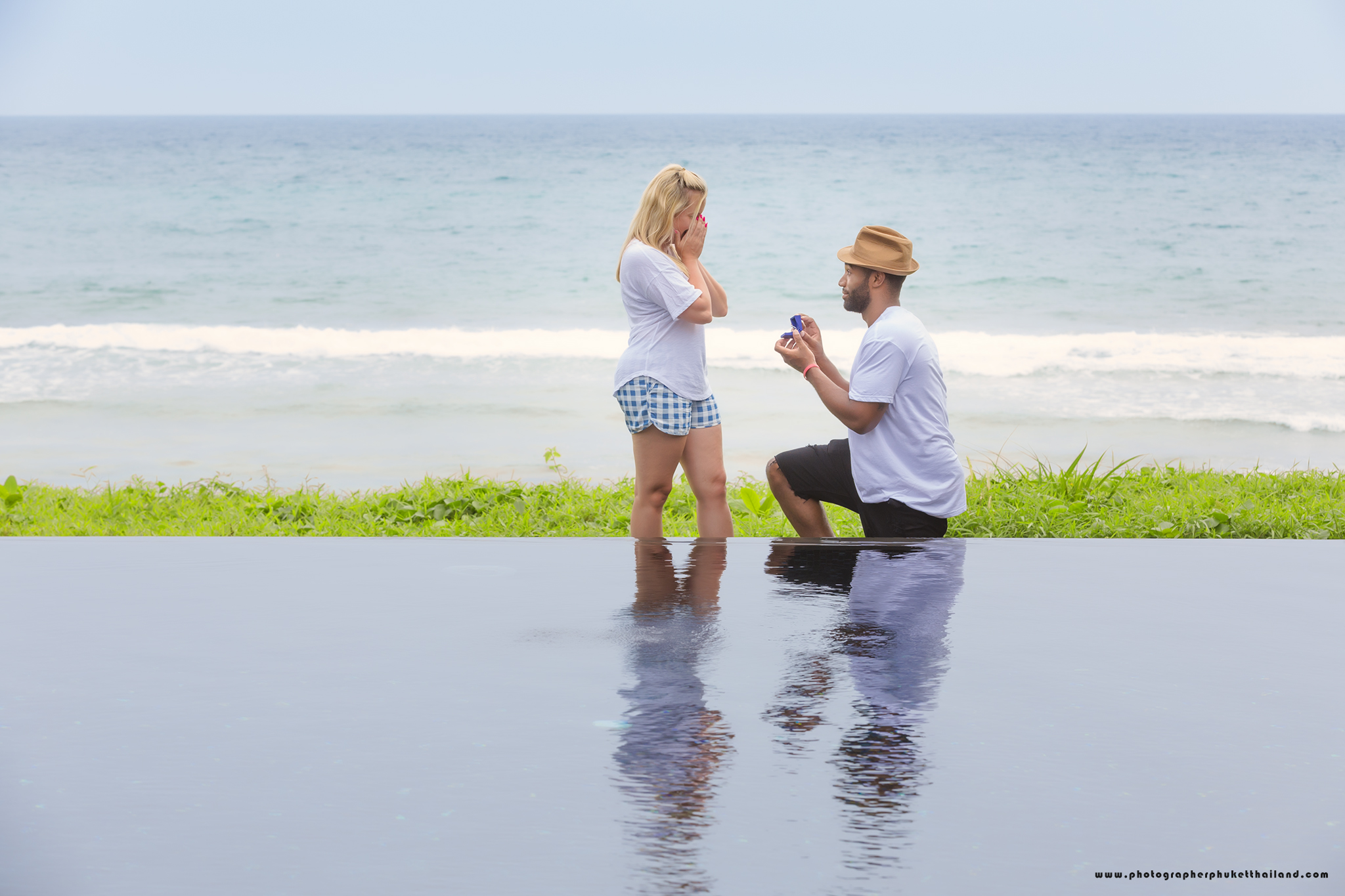 marriage proposal photoshoot at the naka phuket