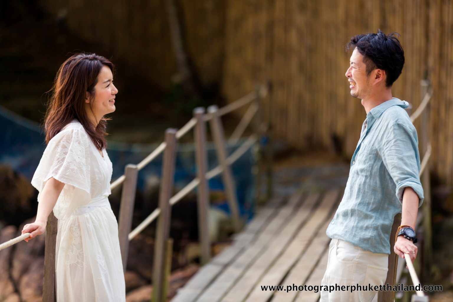 honeymoon couple photoshoot at naithon beach phuket