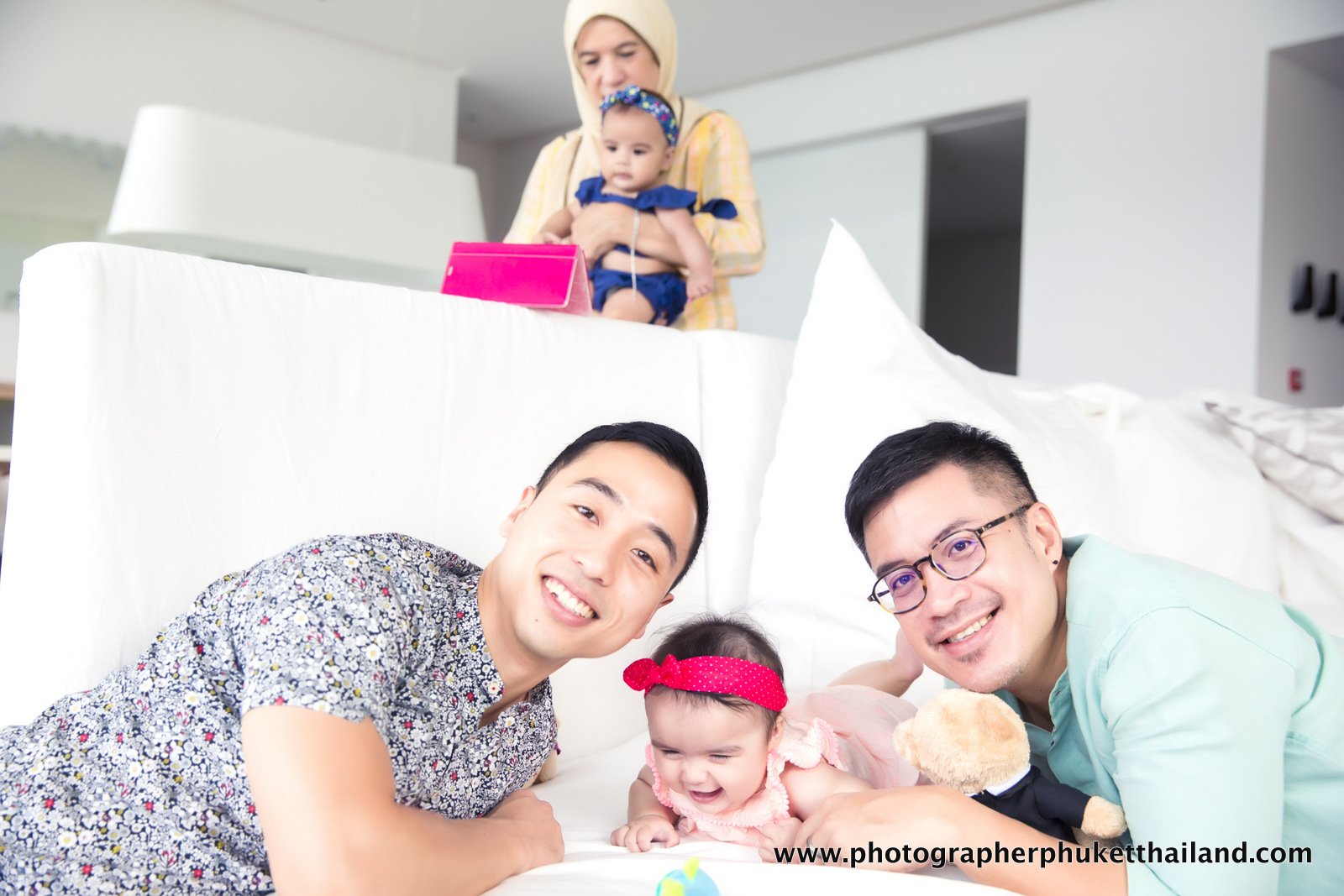 family photo session at como point yamu phuket