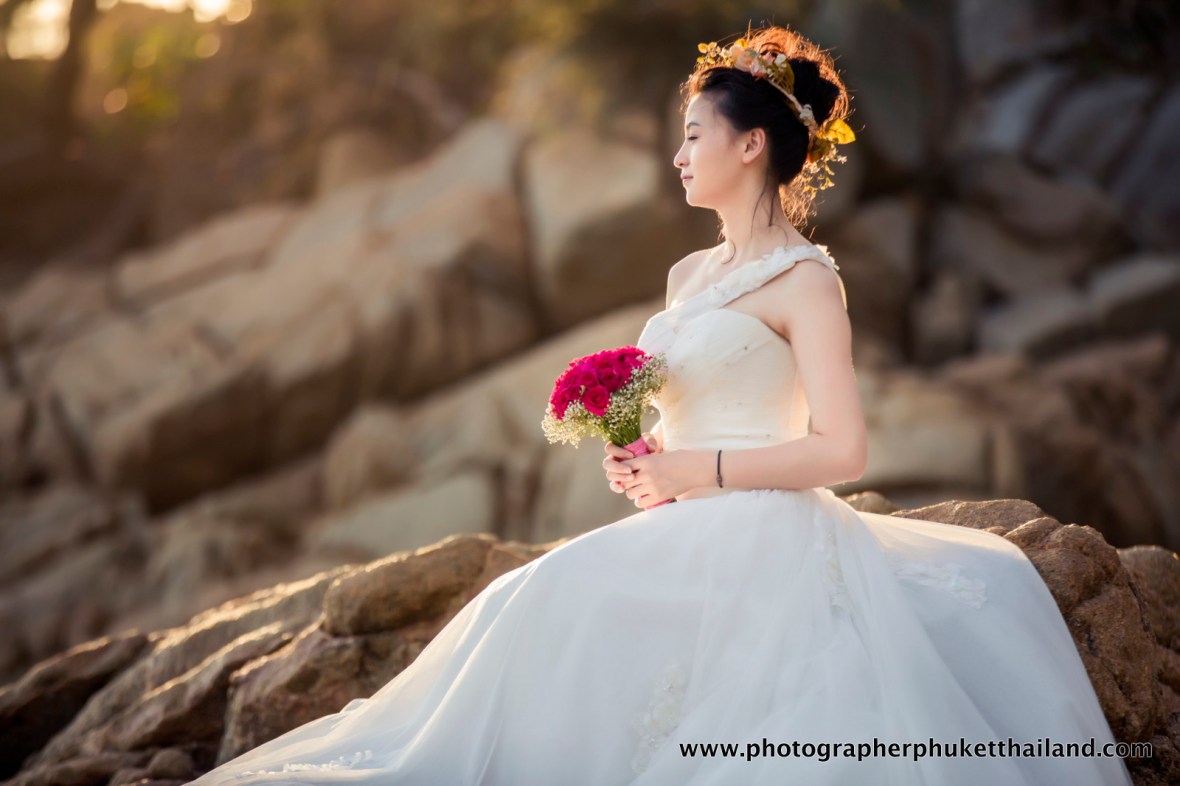 pre wedding photo session at naithon beach phuket
