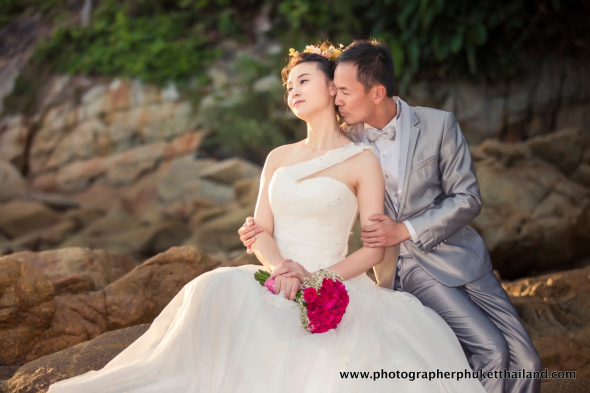 pre wedding photo session at naithon beach phuket