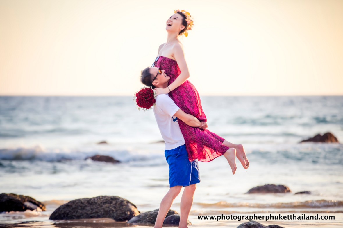 pre wedding photo session at naithon beach phuket