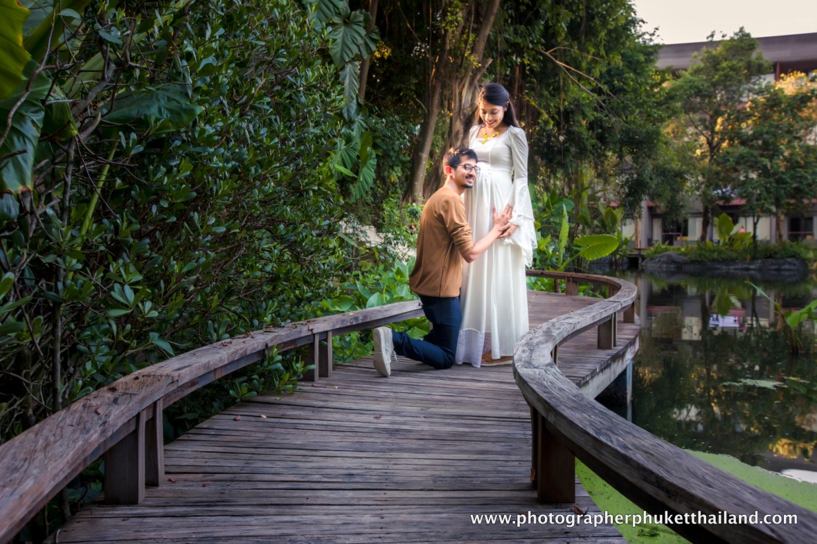 Maternity photography phuket
