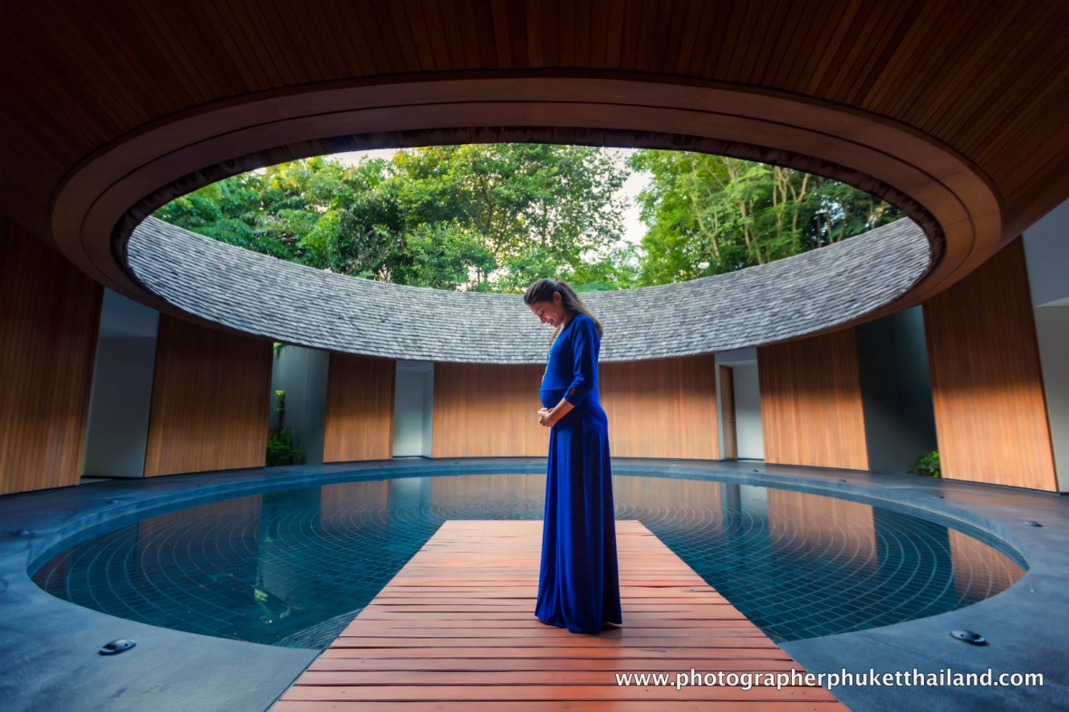 Maternity photography phuket