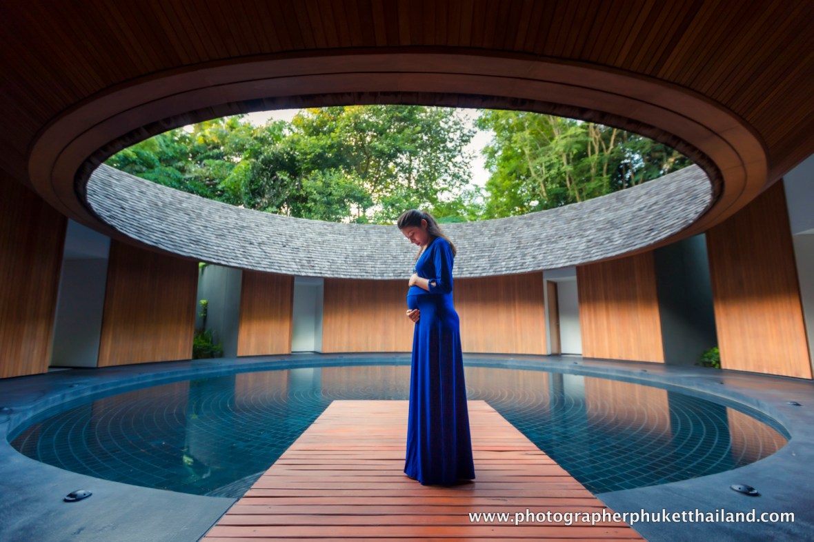 Maternity photography phuket
