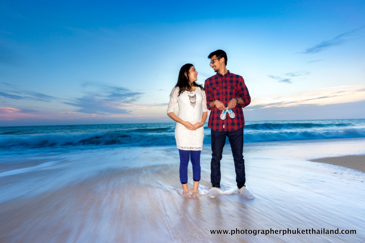 Maternity photography phuket