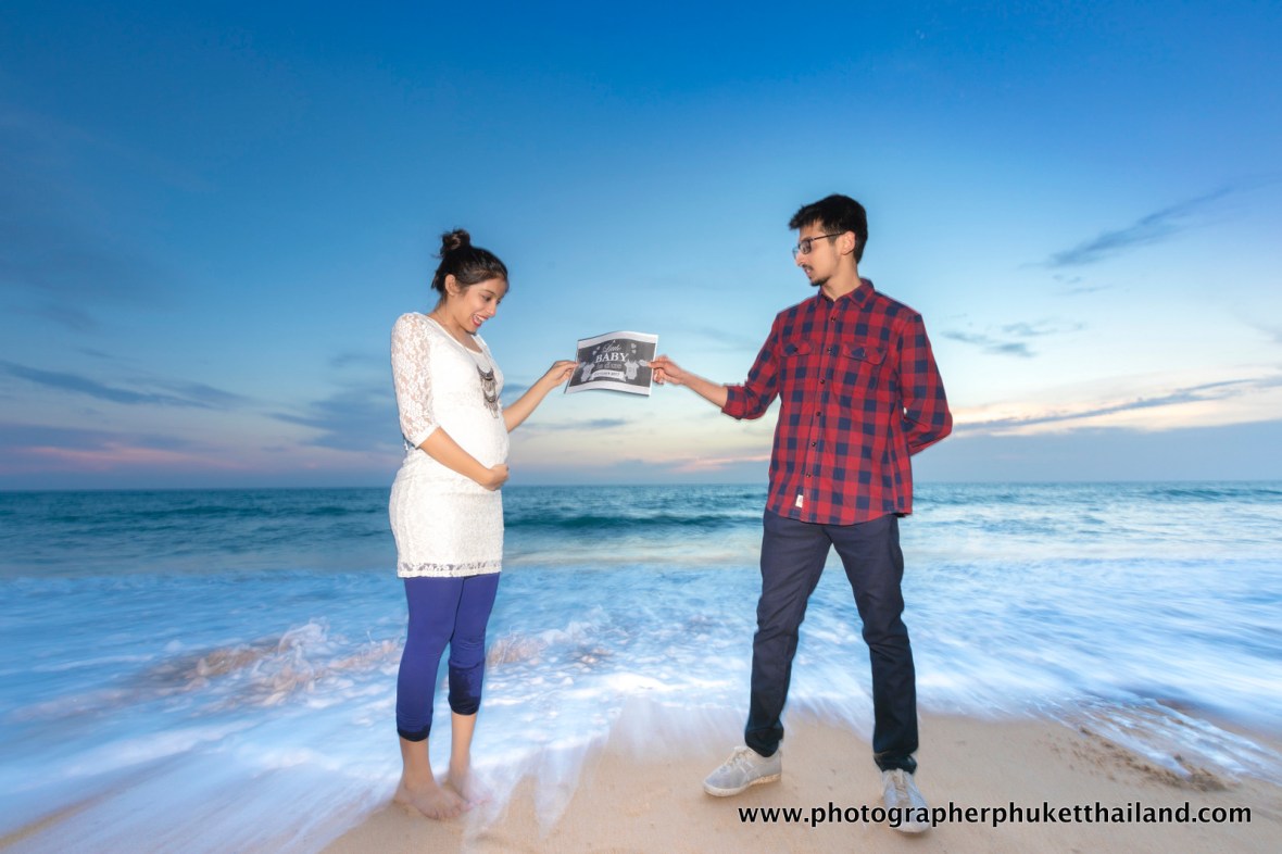 Maternity photography phuket