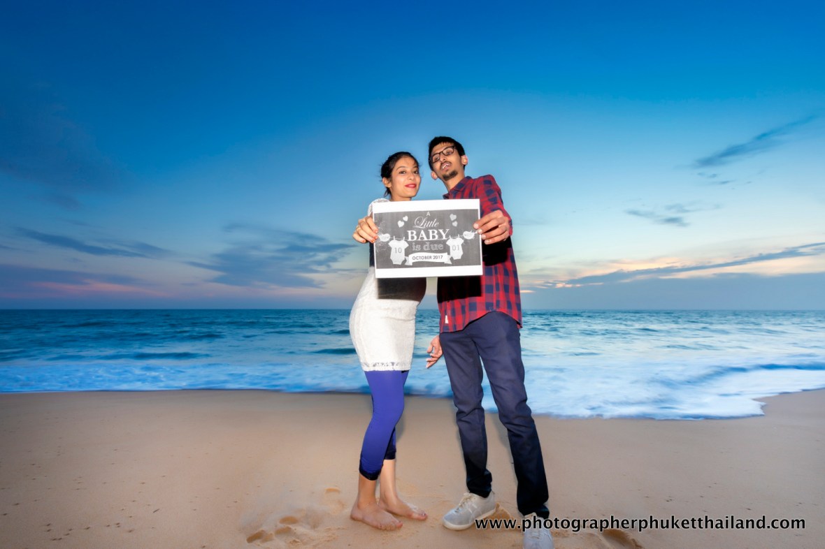 Maternity photography phuket