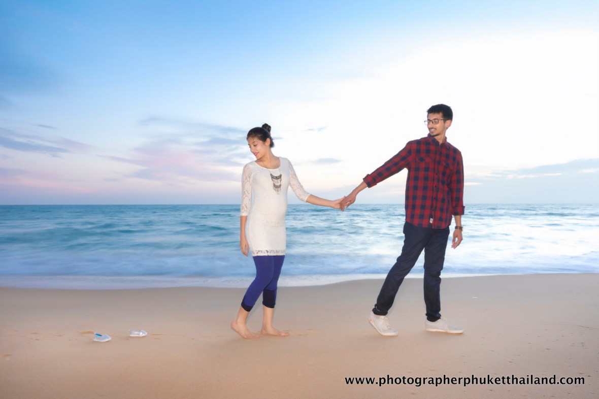 Maternity photography phuket