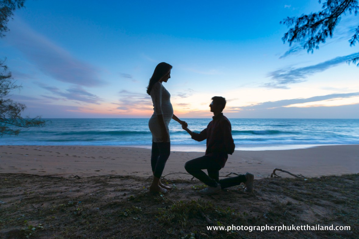Maternity photography phuket
