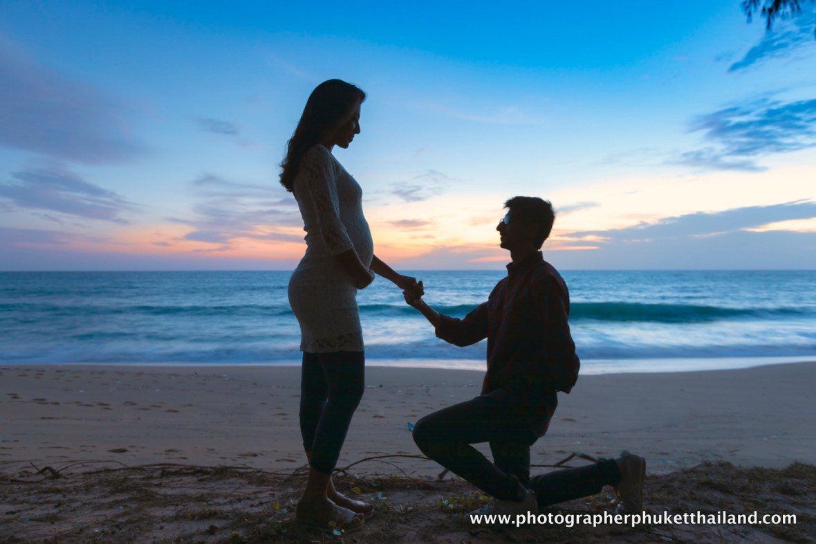 Maternity photography phuket