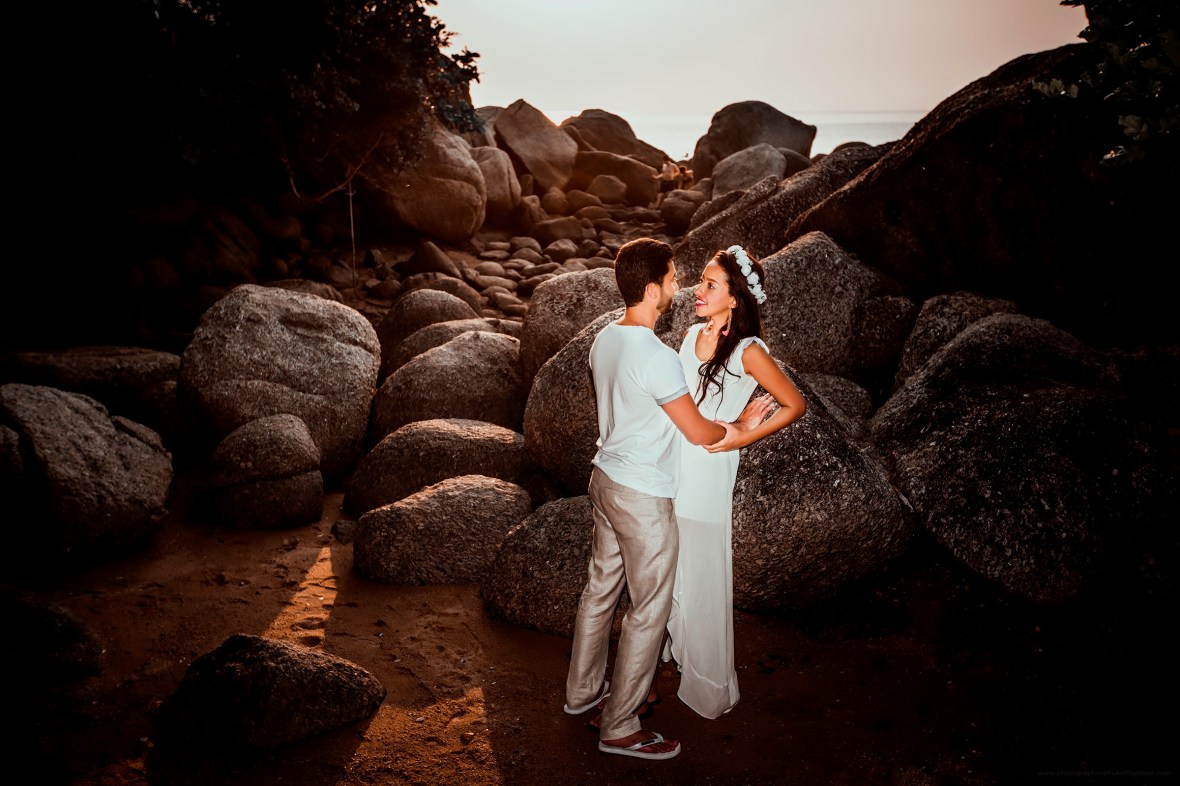 honeymoon photoshoot at kata noi phuket