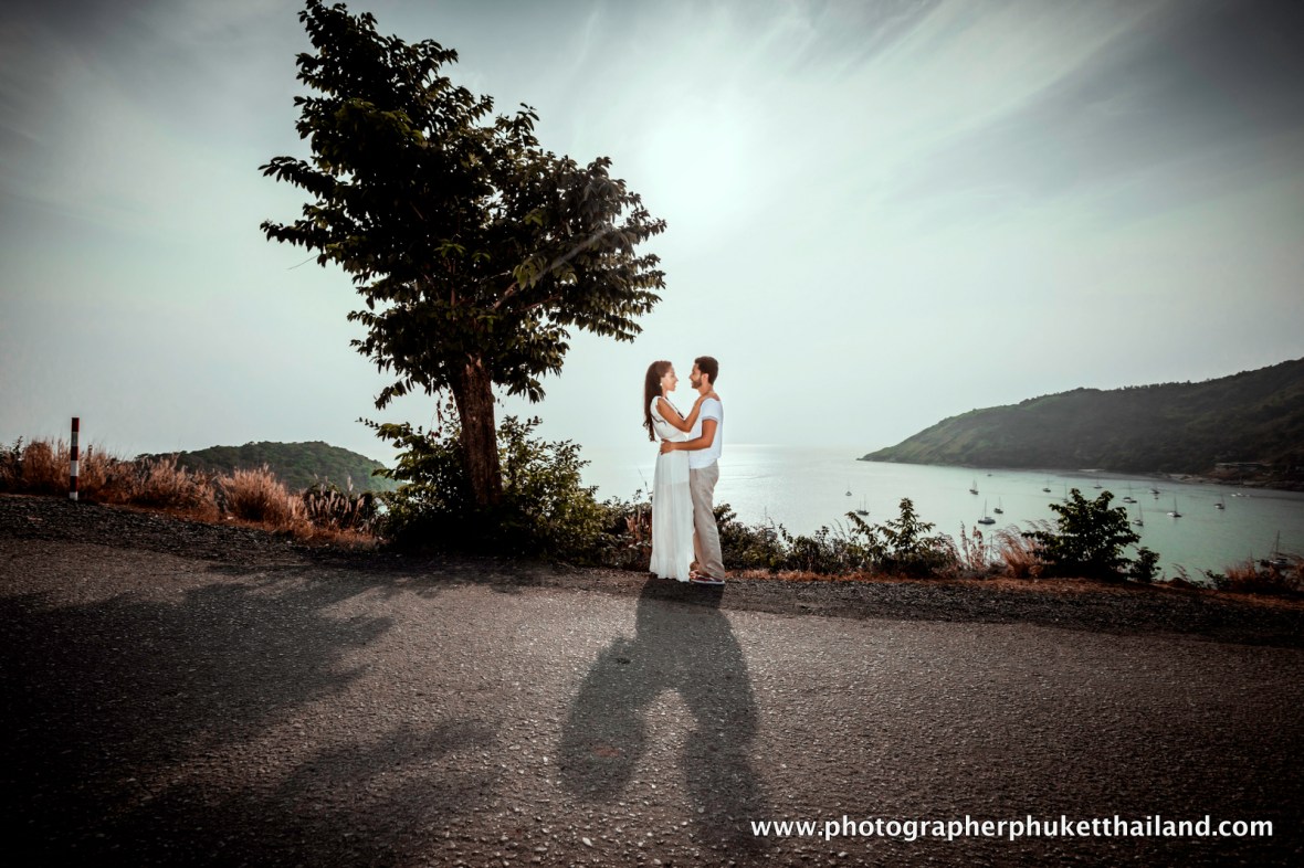 Honeymoon couple photoshoot at phuket thailand