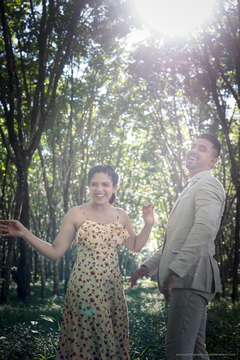 engagement photoshoot at Phuket Thailand